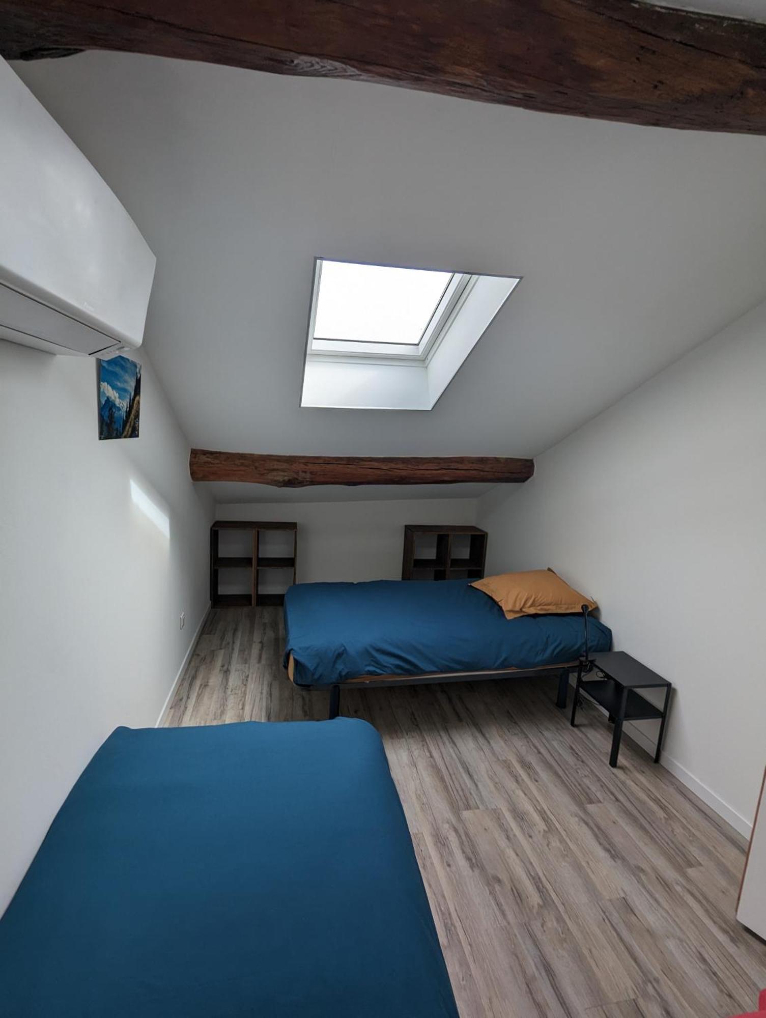 Ferienwohnung Le Cinoche, Cocon Sous Les Toits Pont-de-Vaux Exterior foto
