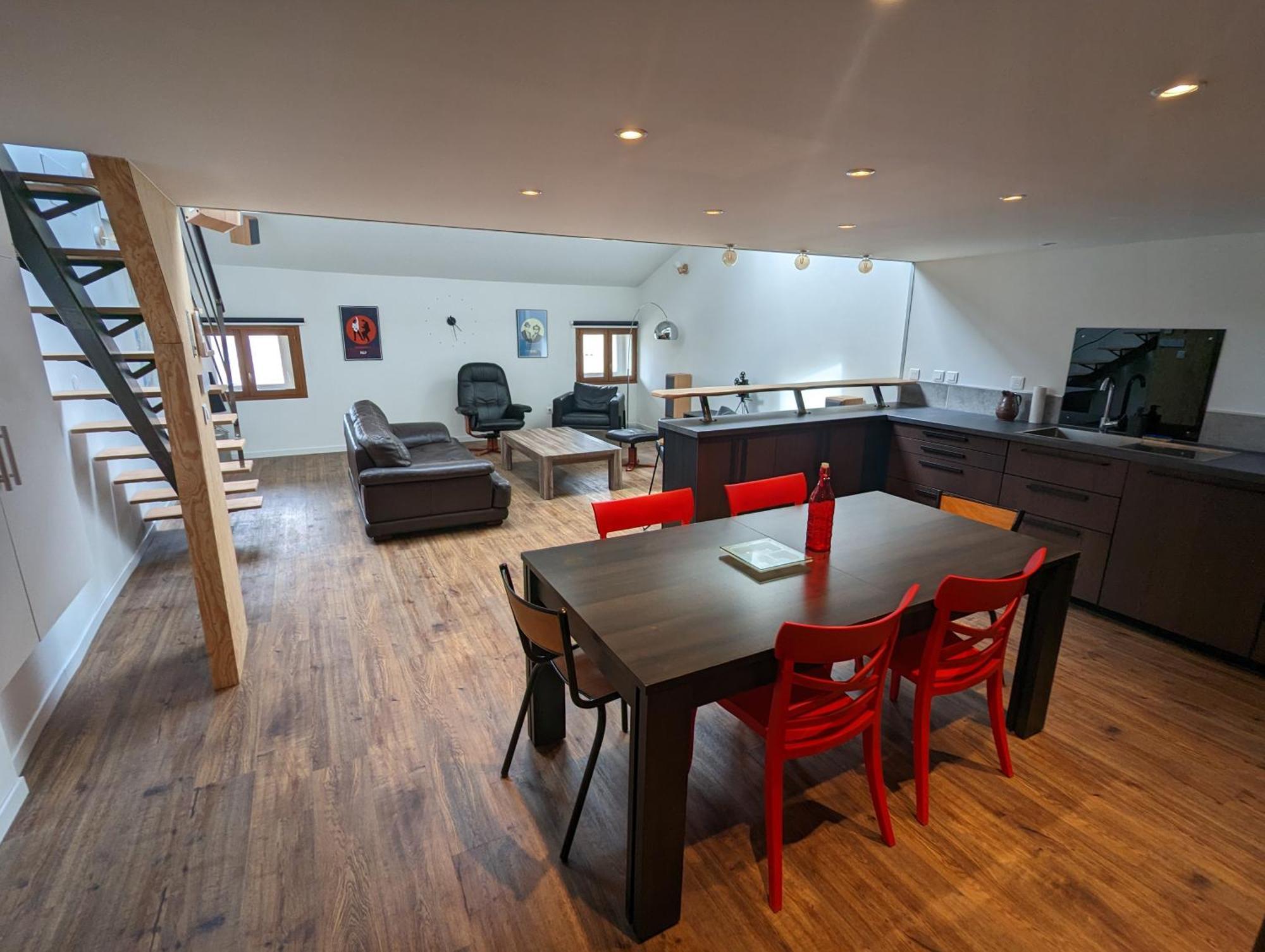 Ferienwohnung Le Cinoche, Cocon Sous Les Toits Pont-de-Vaux Exterior foto