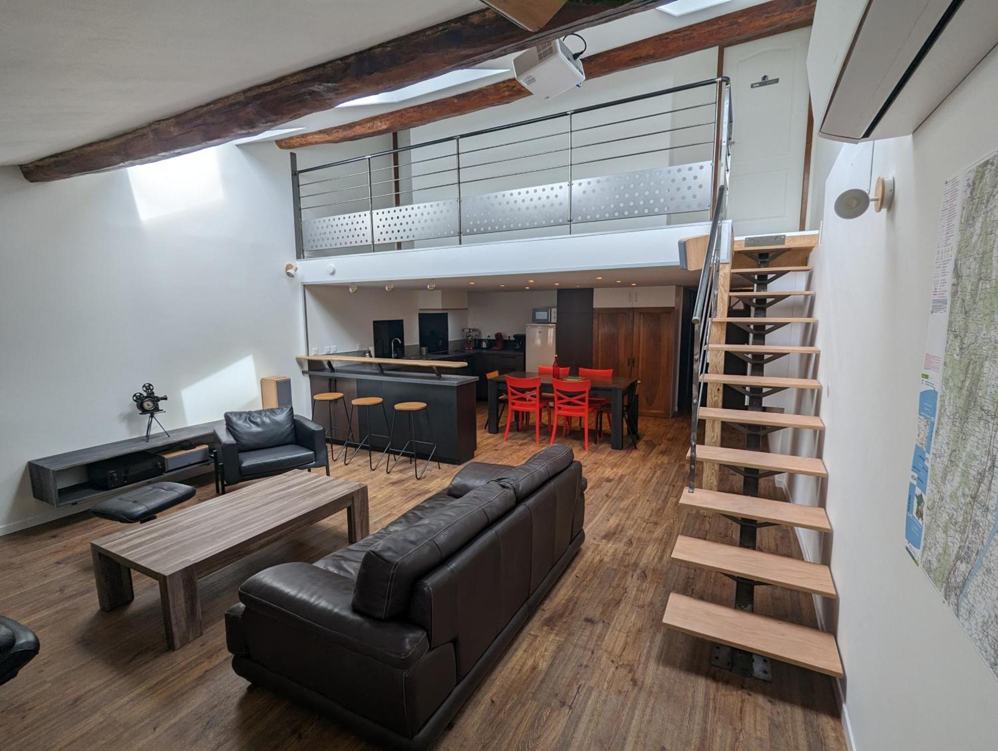 Ferienwohnung Le Cinoche, Cocon Sous Les Toits Pont-de-Vaux Exterior foto